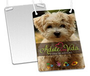 Credenciais Couchê 250g Verniz Uv Total Frente Com Cordão Sem Clip Jacaré (90x147mm)