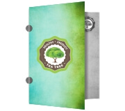 Pastas Couchê 250g Orelha Verniz Uv Total Frente