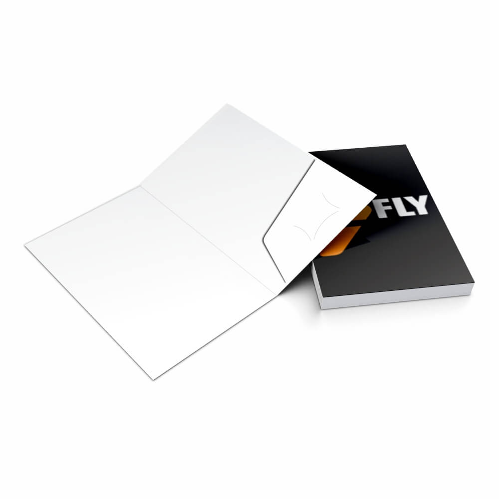 Pastas Couchê 250g Bolsa Colada Com Impressão Verniz Uv Total Frente