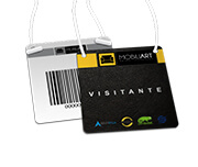 Credenciais Couchê 250g Verniz Uv Total Frente Com Cordão ou Clip Jacaré (90x98mm)