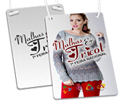 Credenciais Couchê 250g Verniz Uv Total Frente Com Cordão Sem Clip Jacaré (90x147mm)