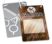 Credenciais Couchê 300g Verniz Uv Total Frente Com Cordão Sem Clip Jacaré (90x147mm)