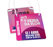 Credenciais Couchê 250g Verniz Uv Total Frente Com Cordão Sem Clip Jacaré (90x98mm)