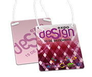 Credenciais Couchê 250g Verniz Uv Total Frente Com Cordão Sem Clip Jacaré (87x120mm)