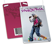 Credenciais Couchê 250g Verniz Uv Total Frente Com Cordão ou Clip Jacaré (90x147mm)