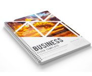 Caderno Impressão Digital Capa Papel Paraná 2mm e Miolo Personalizado Ap 75g Sem Verniz (150x210mm - 100 Folhas)