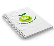 Caderno Impressão Digital Capa Papel Paraná 2mm e Miolo Padrão Ap 75g Sem Verniz (300x210mm - 100 Folhas)