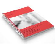 Caderno Impressão Digital Capa Papel Paraná 2mm e Miolo Personalizado Ap 75g Sem Verniz (300x210mm - 100 Folhas)