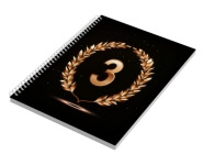 Caderno Impressão Digital Capa Papel Paraná 2mm e Miolo Padrão Ap 75g e Laminação Fosca e Hotstamping Frente (300x210mm - 100 Folhas)