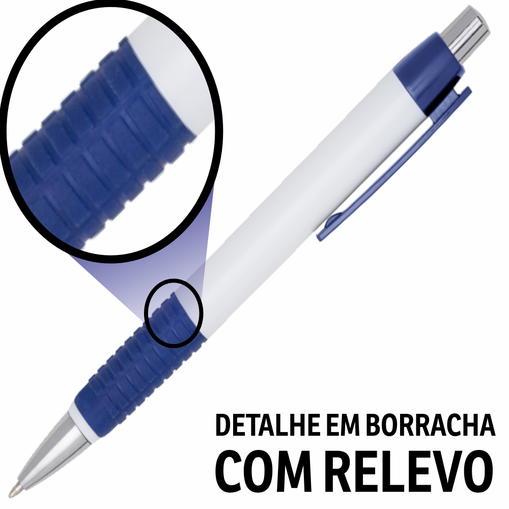 Canetas Promocionais Sem Personalização Comercial Azul