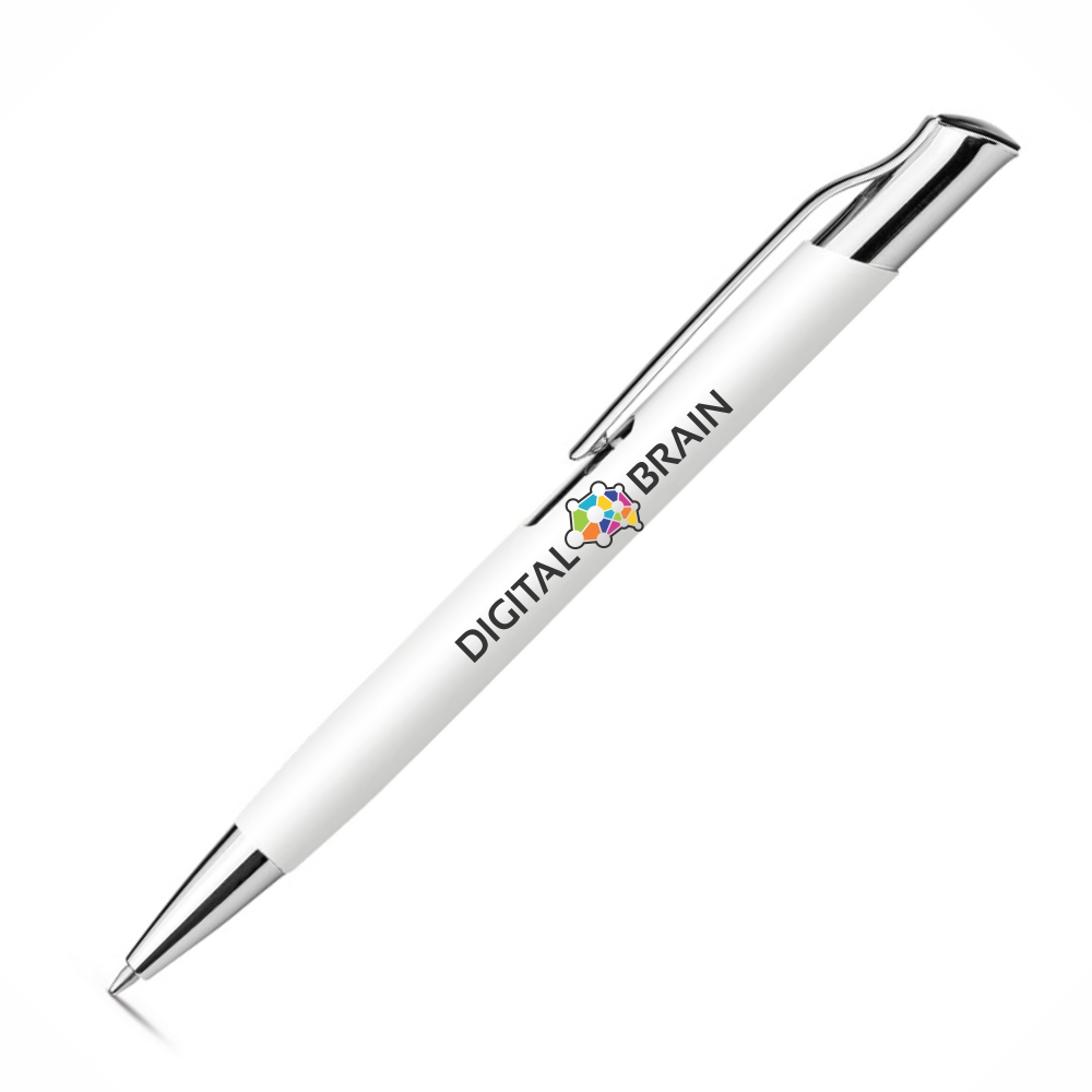 Canetas Promocionais Personalizadas Impressão Uv Olaf Branca