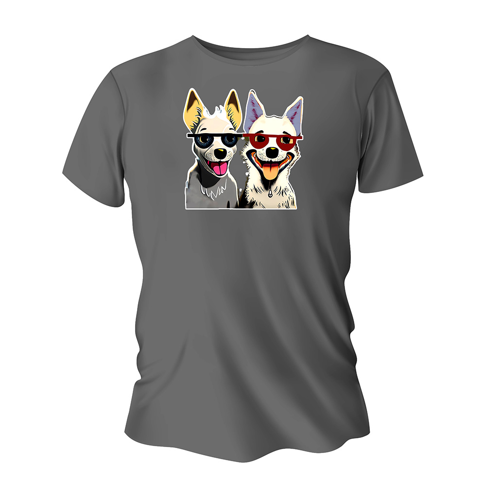 Camisas Algodão Cinza Transfer Especial (250x200mm)