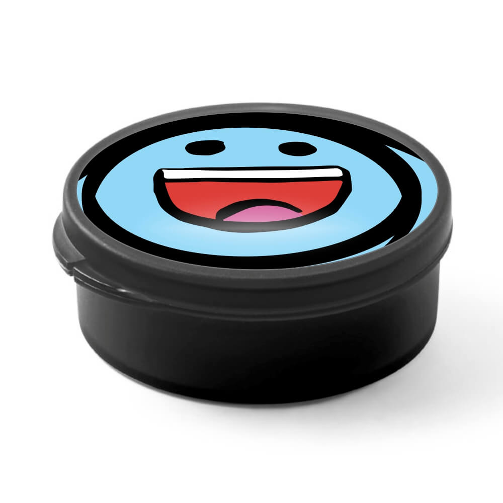 Canudo Reutilizável Dobrável de Silicone e Caixa em PP Preto