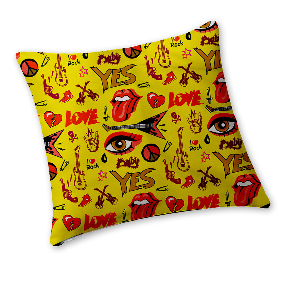 Capa para Almofada Personalizada em Tactel 100% Poliéster (500x500mm)