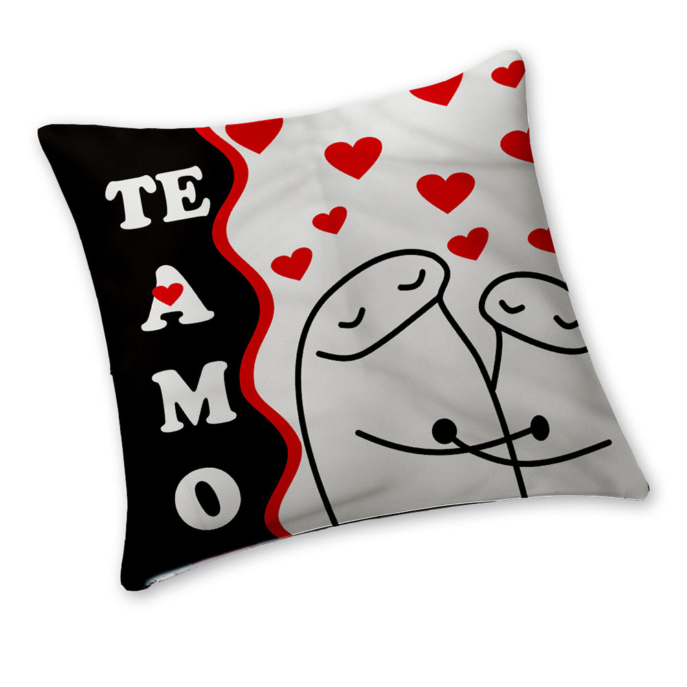 Capa para Almofada Personalizada em Tactel 100% Poliéster (500x500mm)