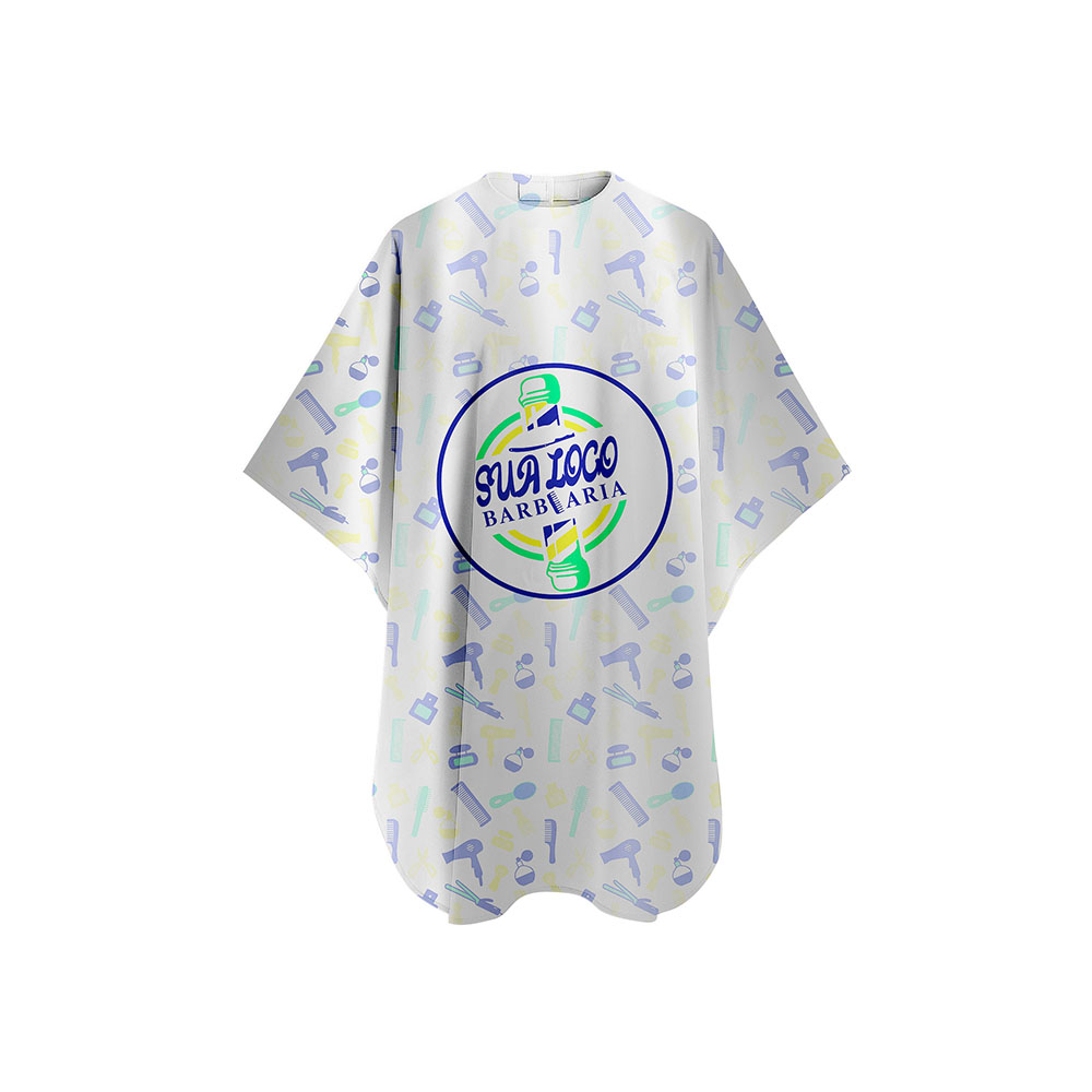 Capa para Barbearia Tecido em Tactel