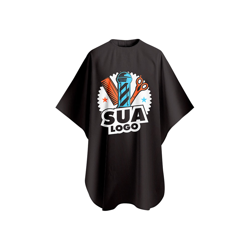 Capa para Barbearia Tecido em Tactel