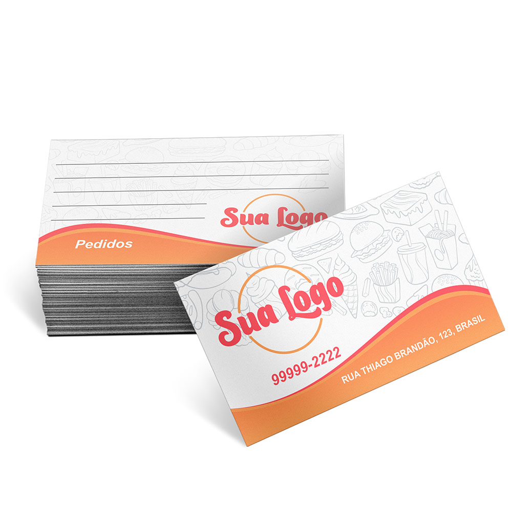 Cartões De Visita Europeu Apergaminhado 240g Sem Laminação E Sem Verniz Uv