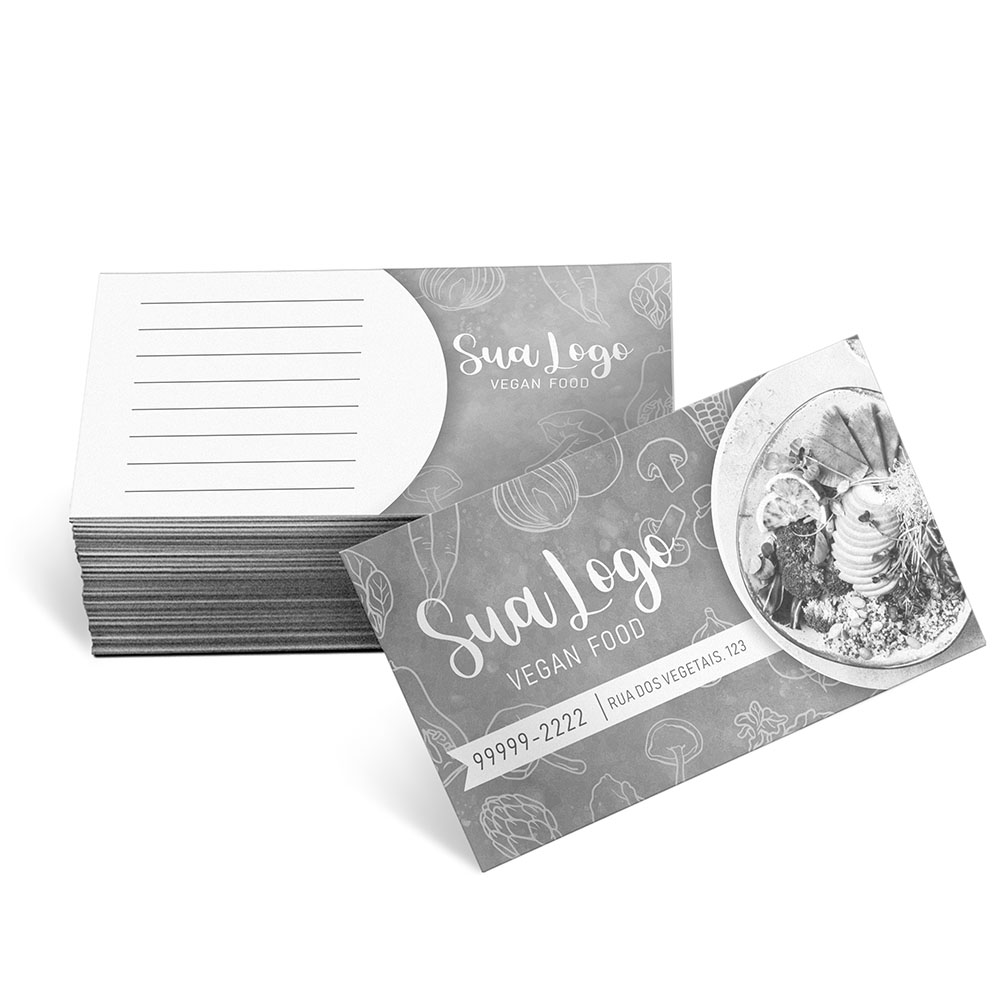 Cartões De Visita Europeu Apergaminhado 240g Sem Laminação E Sem Verniz Uv