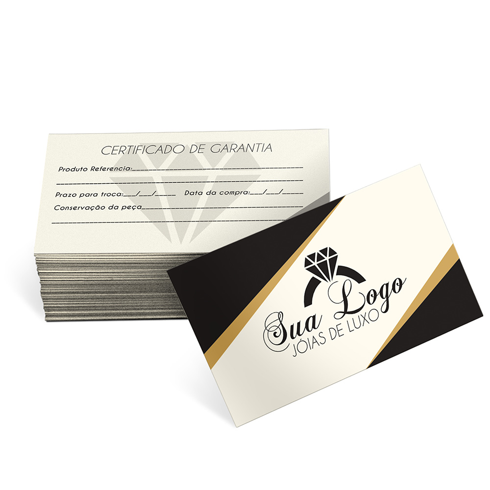 Cartões De Visita Europeu Supremo 255g Sem Laminação E Sem Verniz Uv