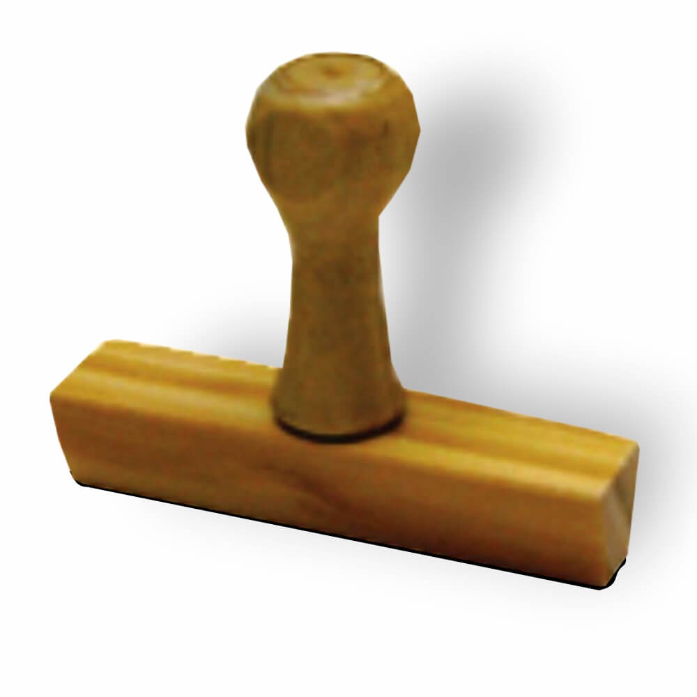 Carimbos Madeira Tradicional (70x30mm)