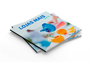 Catálogo Capa Couchê 300g E Miolo Couchê 150g 24 Páginas (15X15cm)