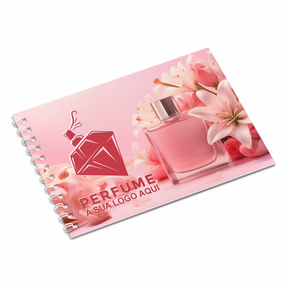 Catálogo Capa Couchê 250g E Miolo Couchê 150g Várias Páginas Vertical Brochura (15x21 cm)