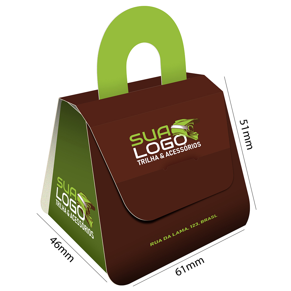 Caixa Para Bijuterias Supremo 305g Verniz Uv Total Frente