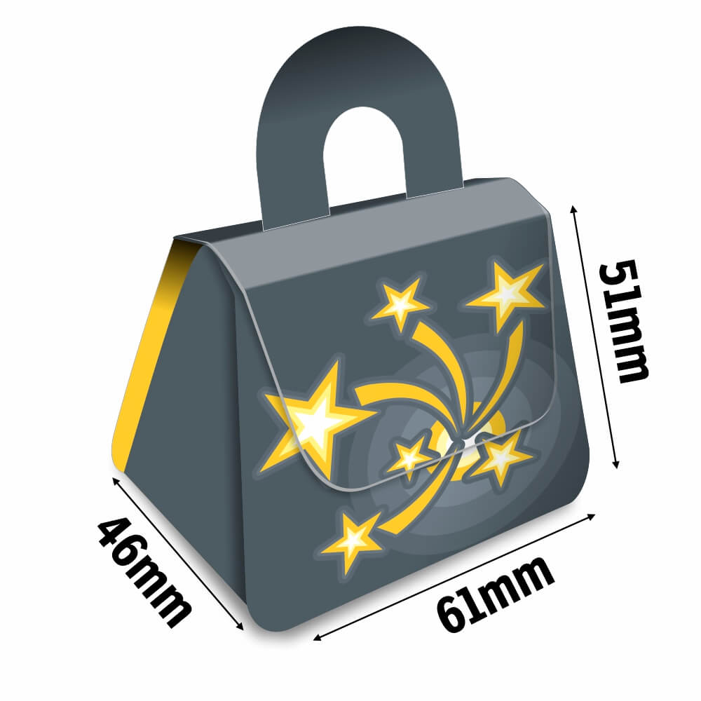 Caixa Para Bijuterias Couchê 300g Verniz Uv Total Frente