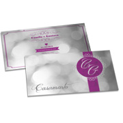 Convites Básico Couchê 300g Hot Stamping Frente e Laminação Fosca Frente e Verso (273x153mm)