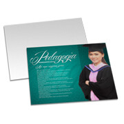 Convites Básico Couchê 250g Laminação Fosca Frente (182x153mm)