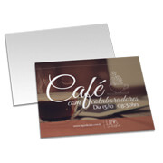 Convites Básico Couchê 250g Sem Laminação E Sem Verniz Uv (182x153mm)