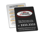 Calendário De Bolso Couchê 300g Sem Verniz