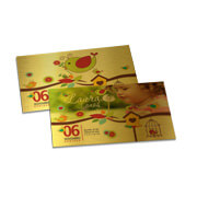 Convites Básico Gold Master 300g Sem Laminação E Sem Verniz Uv (153x91mm)