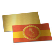 Convites Básico Gold Master 300g Sem Laminação E Sem Verniz Uv (182x102mm)