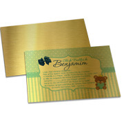 Convites Básico Gold Master 300g Sem Laminação E Sem Verniz Uv (210x150mm)