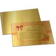 Convites Básico Gold Master 300g Sem Laminação E Sem Verniz Uv (210x150mm)