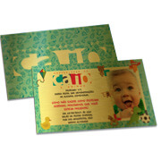 Convites Básico Gold Master 300g Sem Laminação E Sem Verniz Uv (210x150mm)