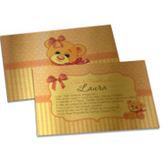 Convites Básico Gold Master 300g Sem Laminação E Sem Verniz Uv (210x150mm)