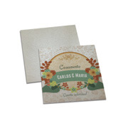 Convites Básico Pero Plus 300g Sem Laminação E Sem Verniz Uv (50x50mm)