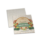 Convites Básico Reciclato Digital 240g Sem Laminação E Sem Verniz Uv (50x50mm)