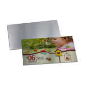 Convites Básico Silver Lux 300g Sem Laminação E Sem Verniz Uv (153x91mm)