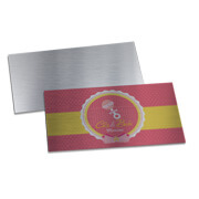 Convites Básico Silver Lux 300g Sem Laminação E Sem Verniz Uv (182x102mm)