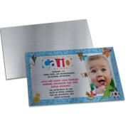 Convites Básico Silver Lux 300g Sem Laminação E Sem Verniz Uv (210x150mm)