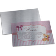 Convites Básico Silver Lux 300g Sem Laminação E Sem Verniz Uv (210x150mm)