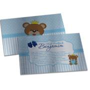 Convites Básico Silver Lux 300g Sem Laminação E Sem Verniz Uv (210x150mm)