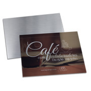 Convites Básico Silver Lux 300g Sem Laminação E Sem Verniz Uv (182x153mm)