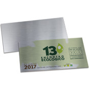 Convites Básico Silver Lux 300g Sem Laminação E Sem Verniz Uv (273x153mm)