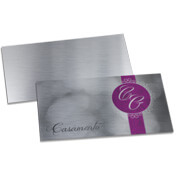 Convites Básico Silver Lux 300g Sem Laminação E Sem Verniz Uv (273x153mm)