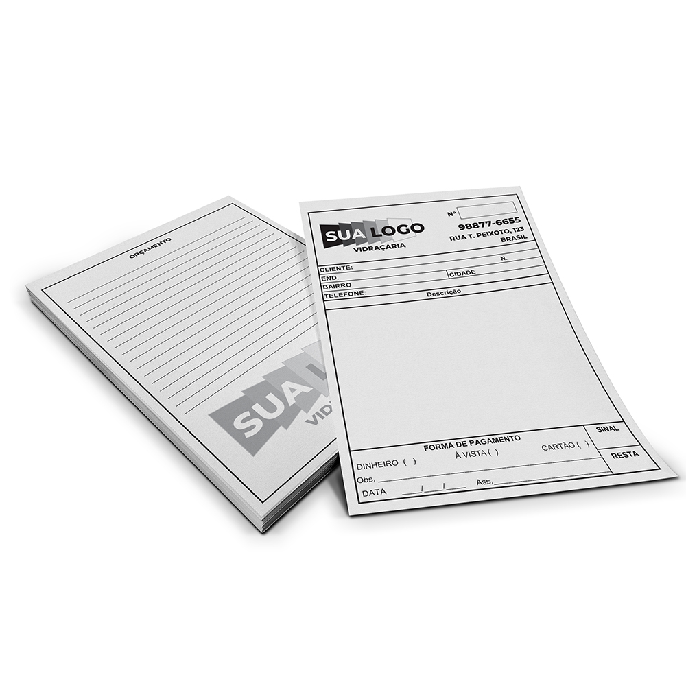 Comandas Apergaminhado 75g (150x105mm)